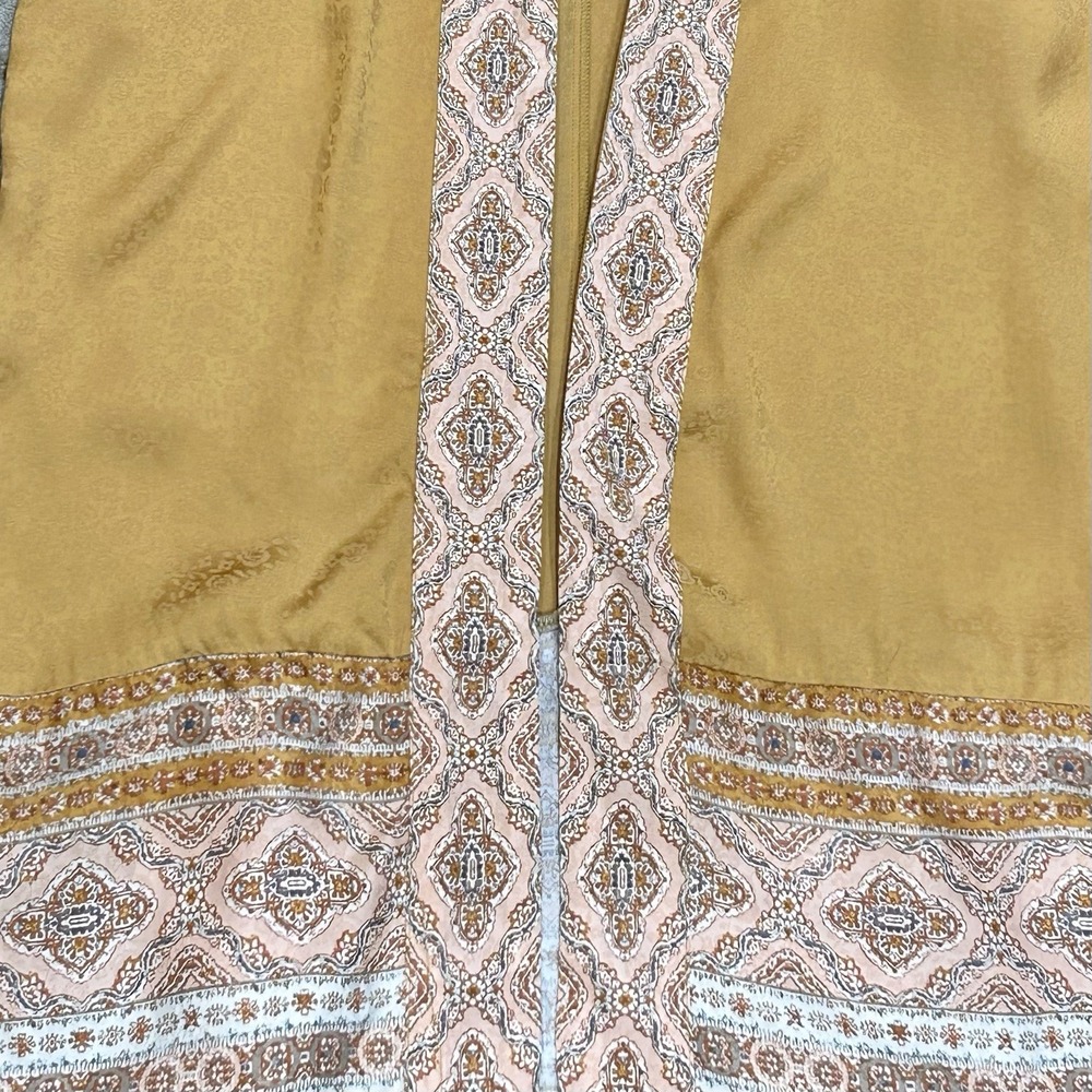 Women Matilda Jane Good Hart GH Tinsley Gold Floral Kimono Size XS/S ($98) - Picture 4 of 5